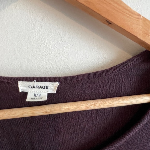 Burgundy Long Sweater / Sweater Dress - Picture 2 of 2